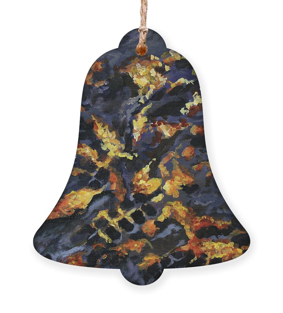 Sun kissed Sands- Wood Art Ornament by Walaa