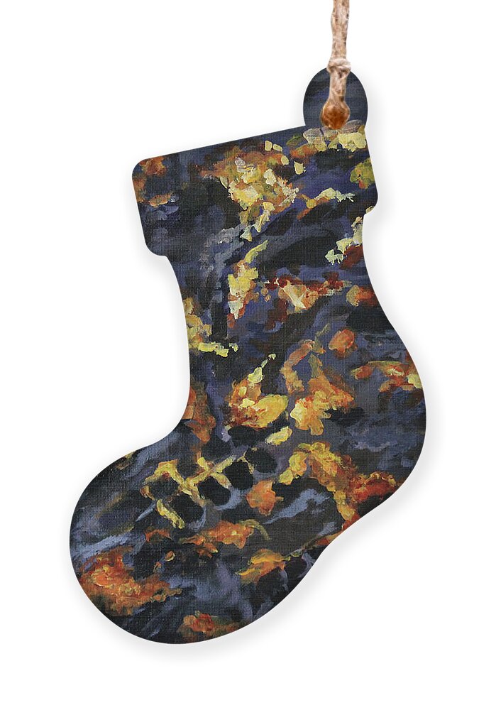 Sun kissed Sands- Wood Art Ornament by Walaa