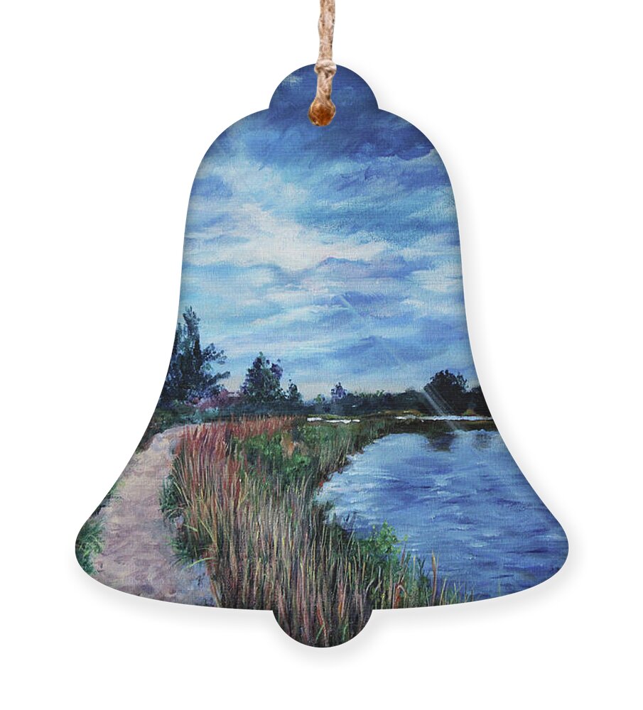 Whispers of Nature - Wood Art Ornament by Walaa