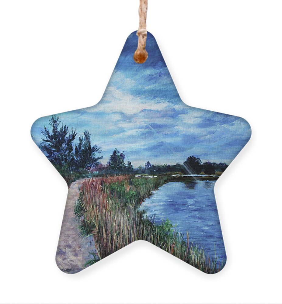 Whispers of Nature - Wood Art Ornament by Walaa