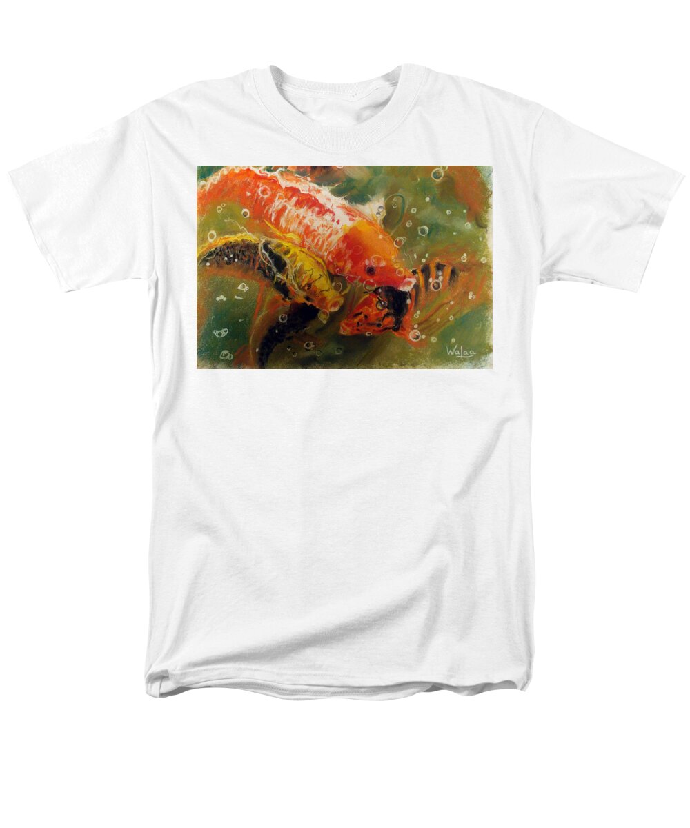 Dance of the Koi - Men's T-Shirt  (Regular Fit)
