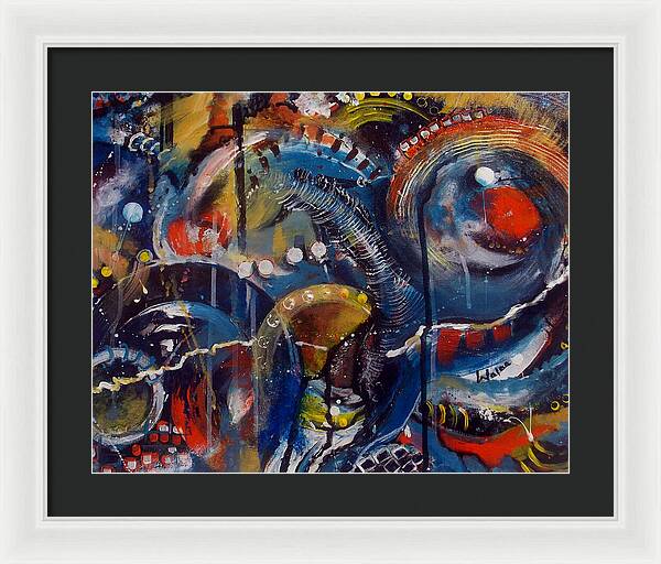 Circles of Life II - Framed Print
