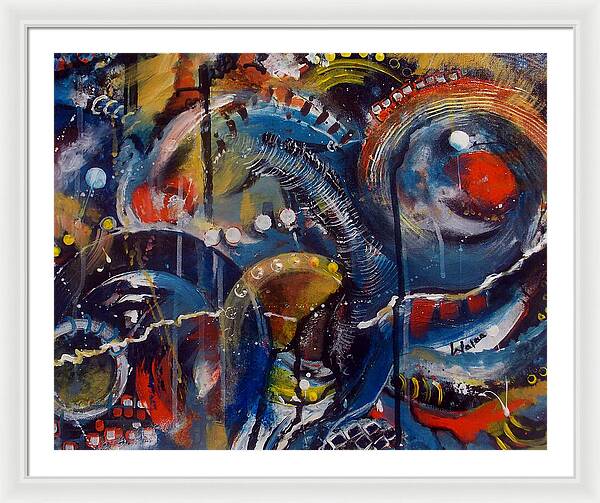 Circles of Life II - Framed Print