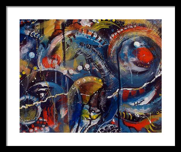 Circles of Life II - Framed Print