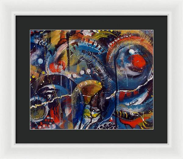 Circles of Life II - Framed Print