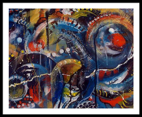 Circles of Life II - Framed Print