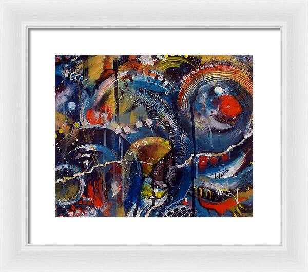 Circles of Life II - Framed Print
