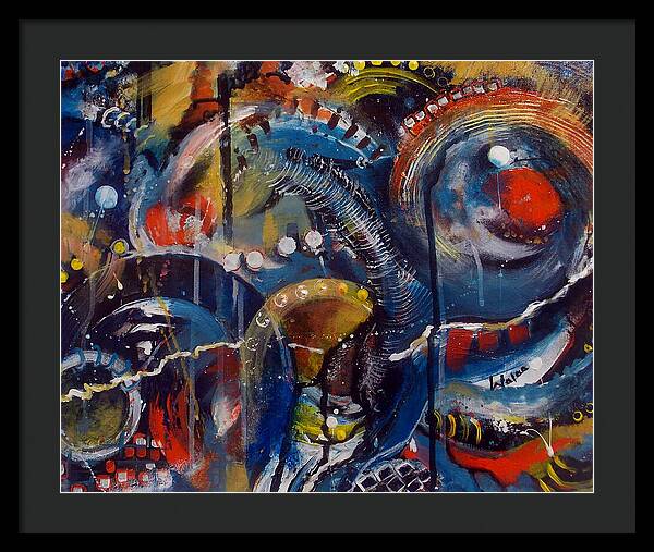 Circles of Life II - Framed Print