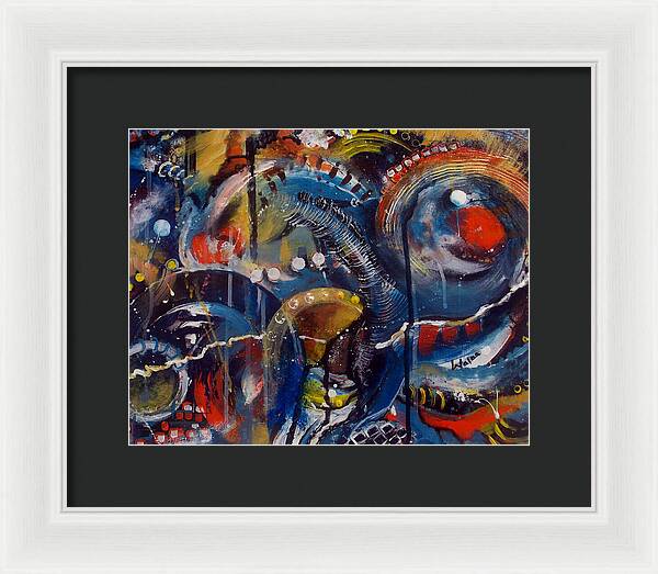 Circles of Life II - Framed Print