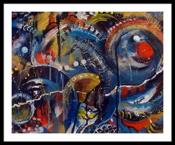 Circles of Life II - Framed Print