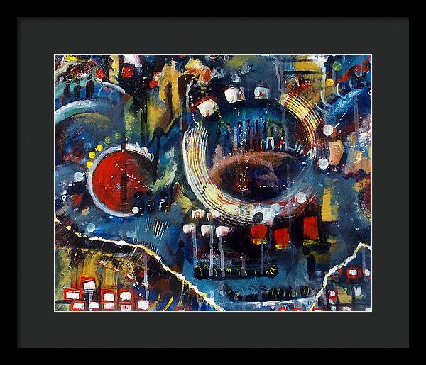 Circles of Life I - Framed Print