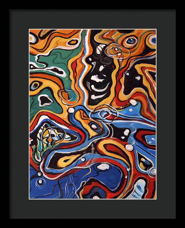 Ripples of Change II - Framed Print