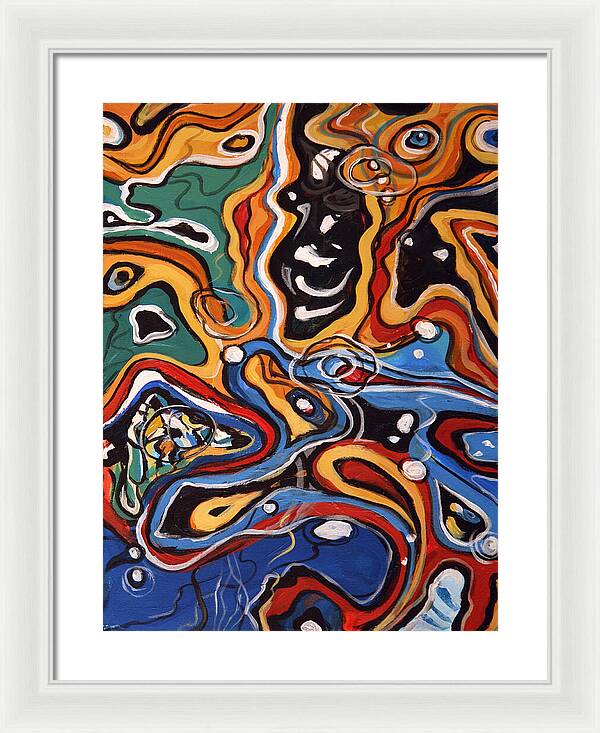 Ripples of Change II - Framed Print