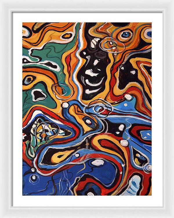 Ripples of Change II - Framed Print