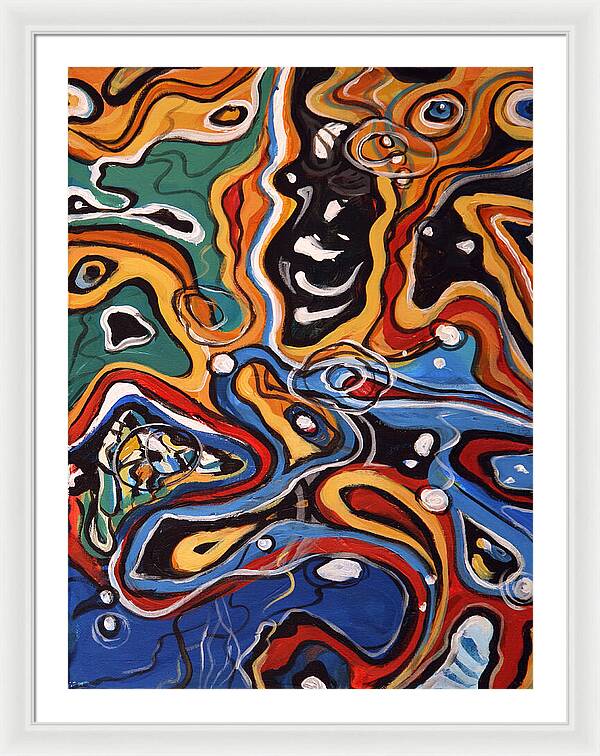 Ripples of Change II - Framed Print