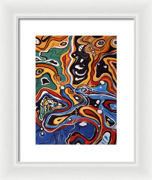 Ripples of Change II - Framed Print