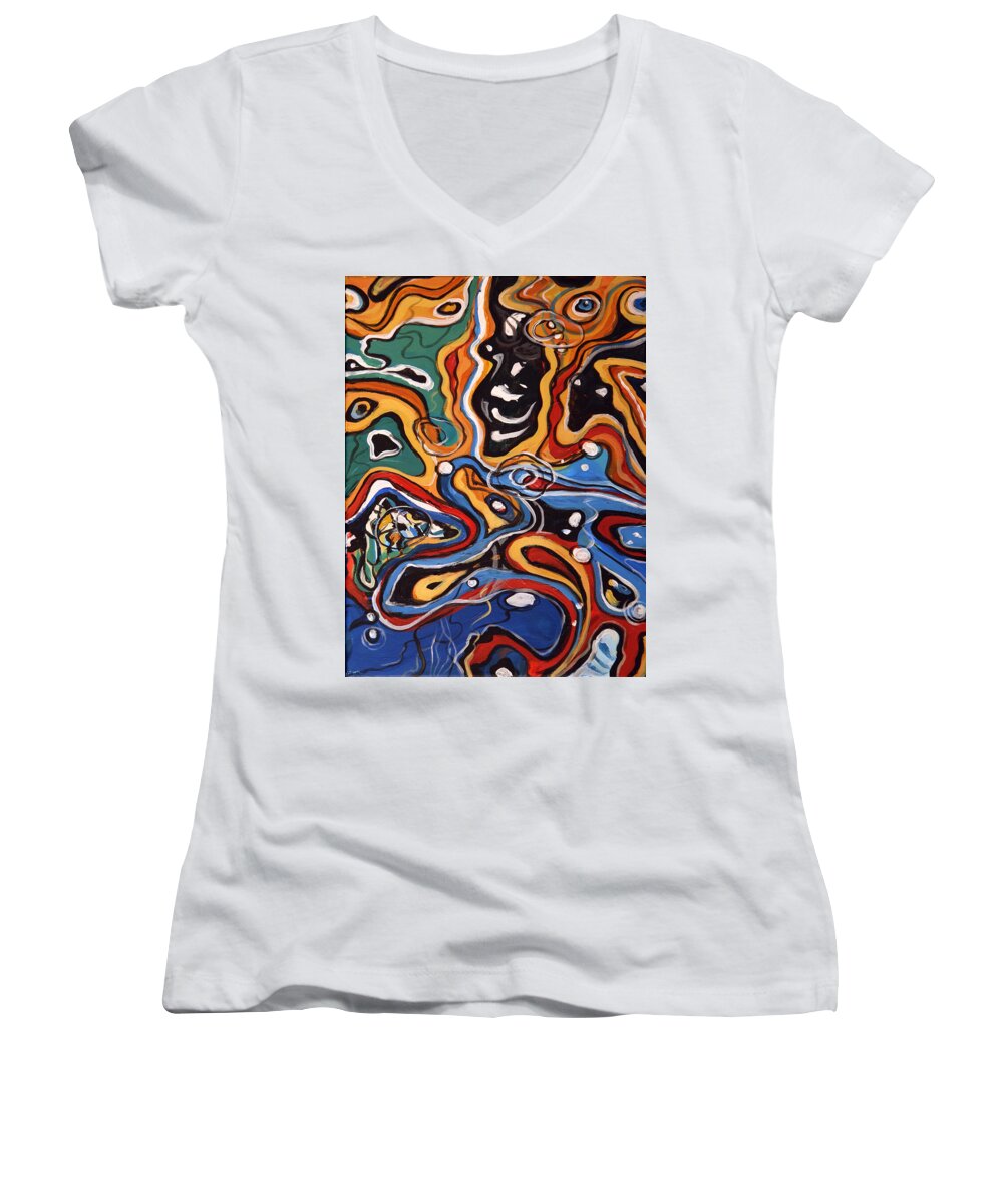 Ripples of Change II - Women's V-Neck