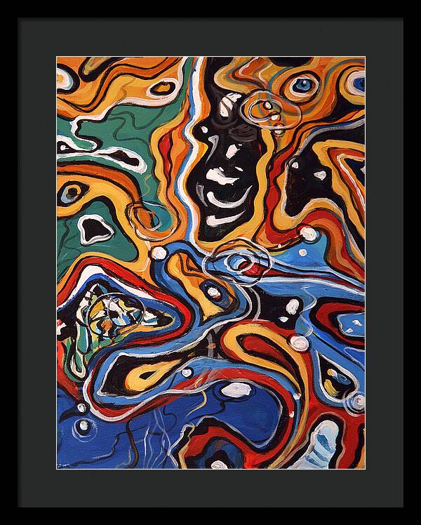 Ripples of Change II - Framed Print