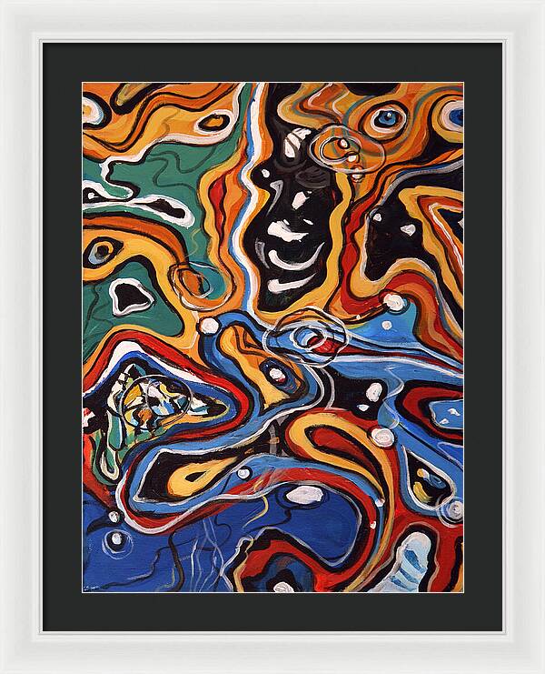 Ripples of Change II - Framed Print
