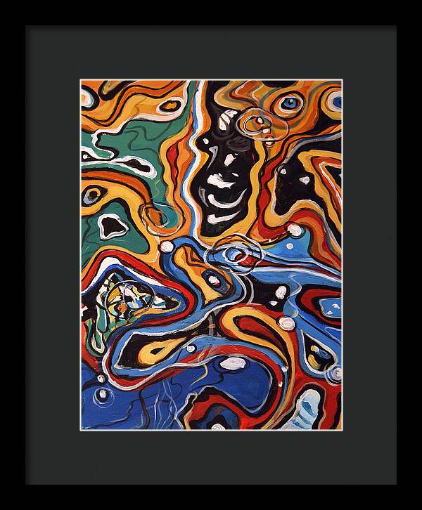 Ripples of Change II - Framed Print