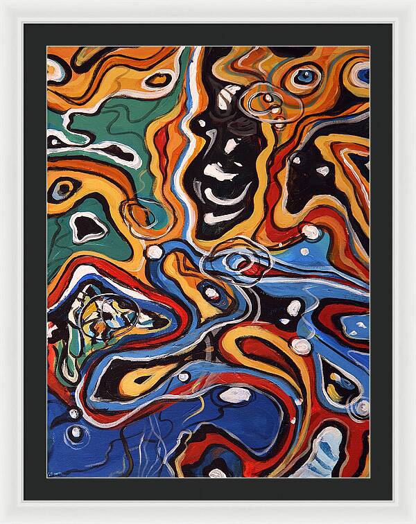 Ripples of Change II - Framed Print