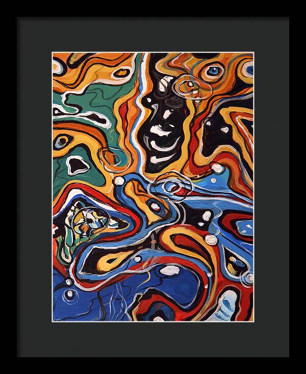 Ripples of Change II - Framed Print