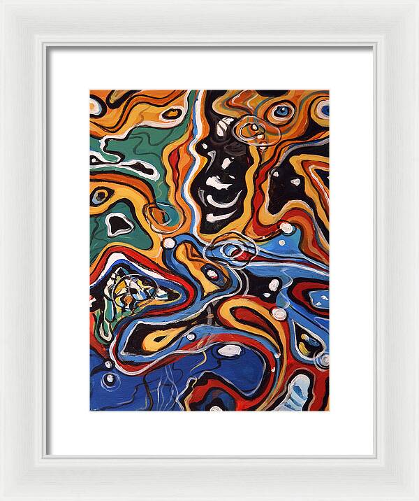 Ripples of Change II - Framed Print