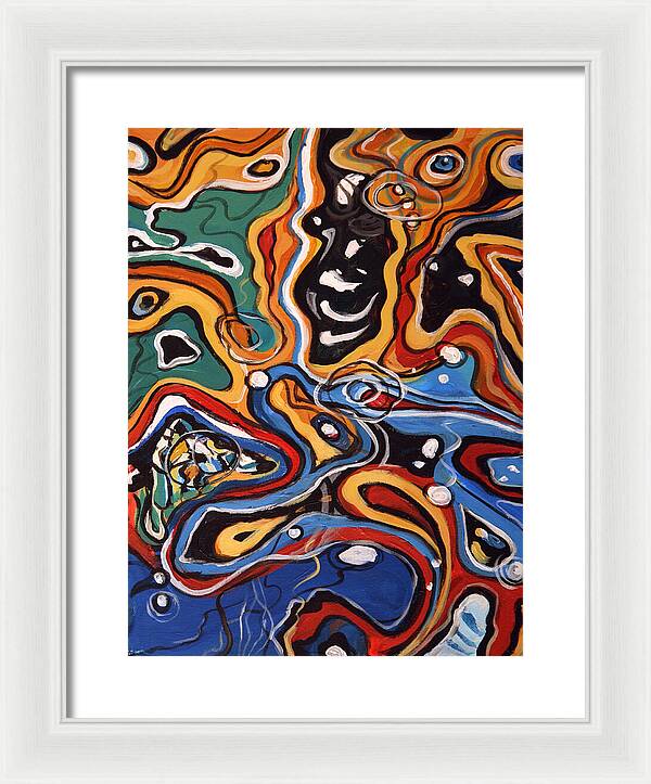 Ripples of Change II - Framed Print
