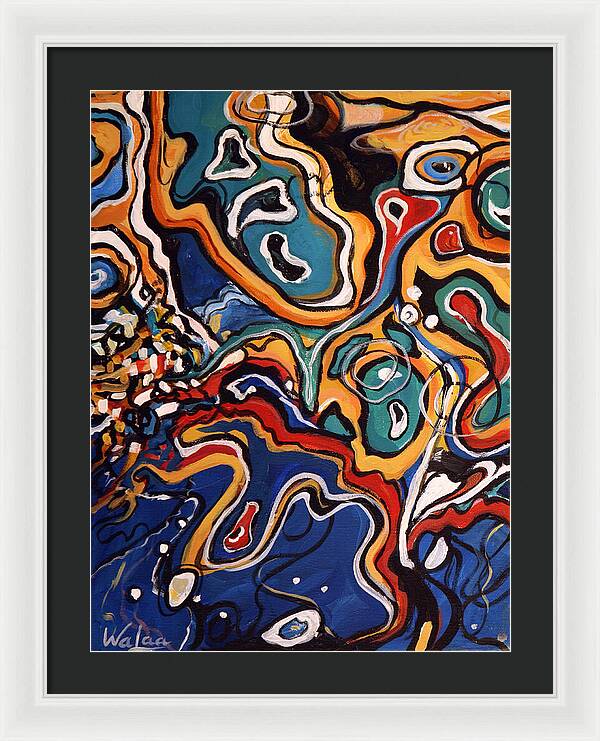 Ripples of Change I  - Framed Print