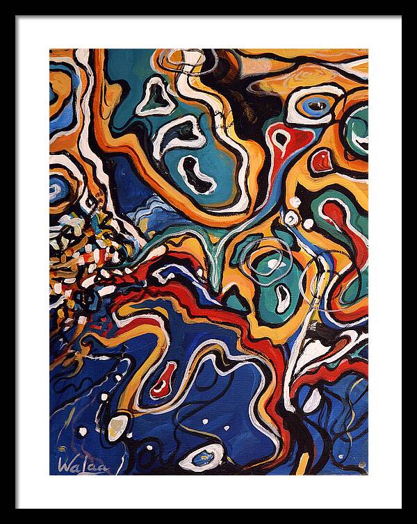 Ripples of Change I  - Framed Print