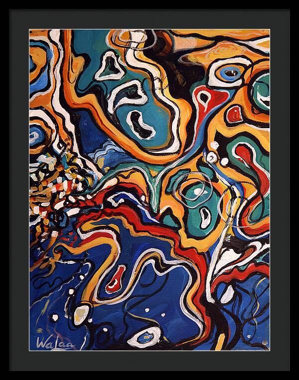 Ripples of Change I  - Framed Print