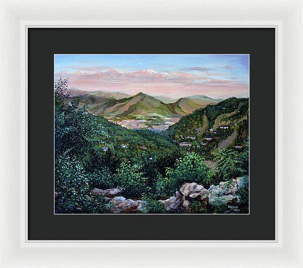 Mountain Peace in Shenandoah - Framed Print