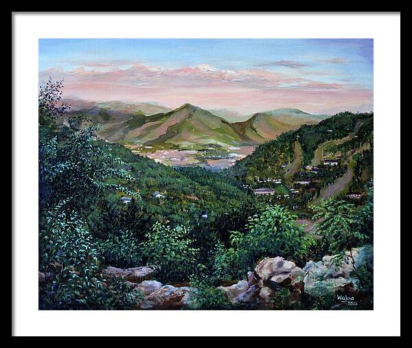 Mountain Peace in Shenandoah - Framed Print