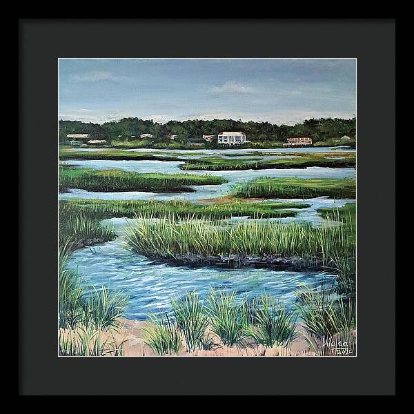 The Quiet Edge - Framed Print