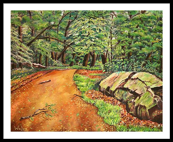 After the Rain in NJ - Framed Print