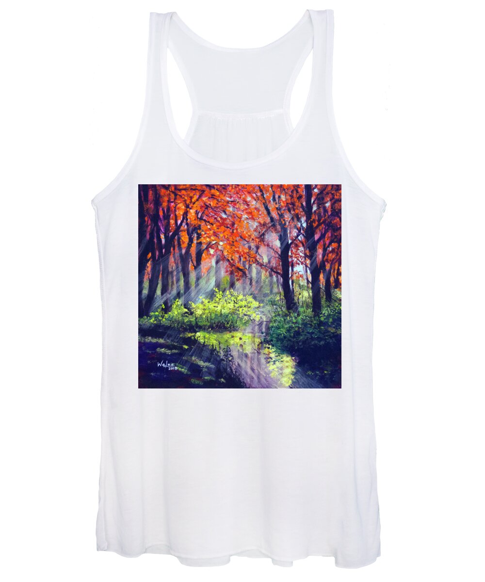 When Light Sneaks - Women's Tank Top