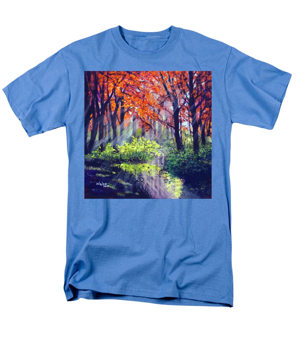 When Light Sneaks - Men's T-Shirt  (Regular Fit)