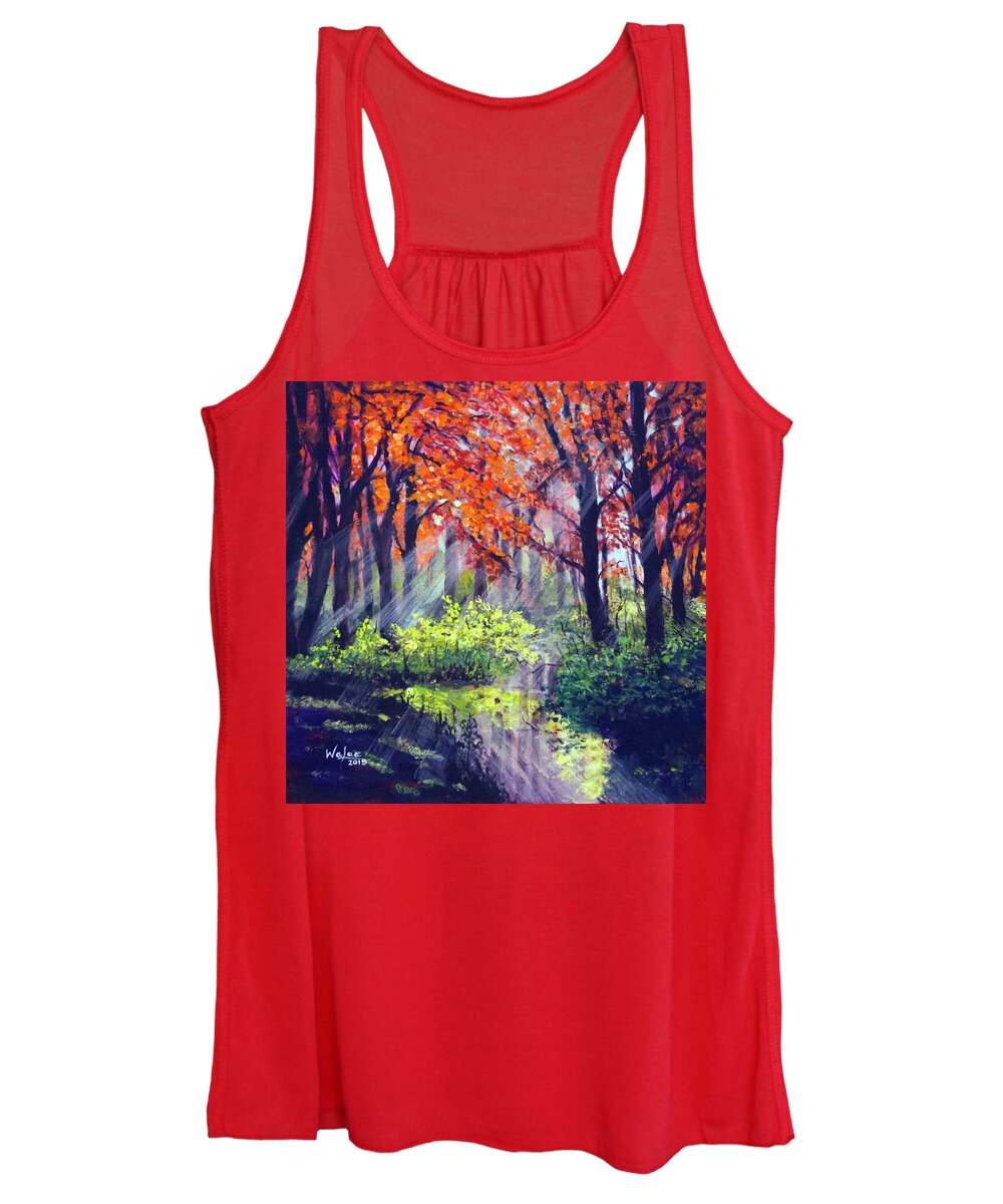 When Light Sneaks - Women's Tank Top