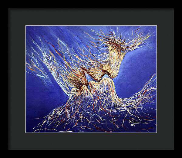 Embrace of Souls 1 - Framed Print