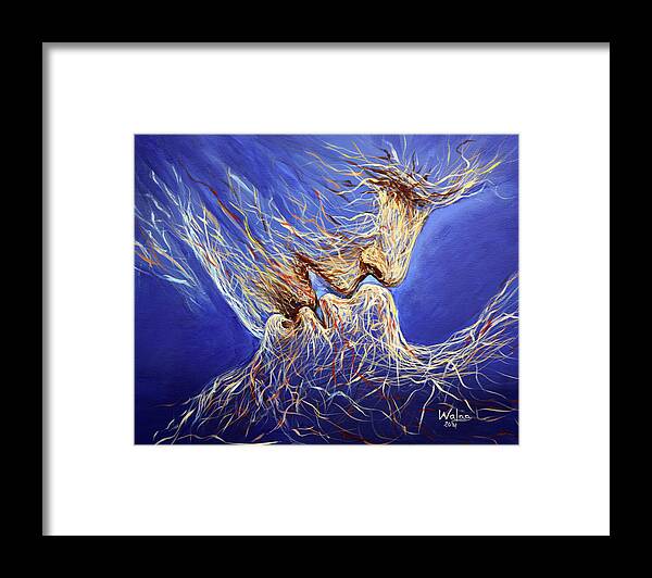 Embrace of Souls 1 - Framed Print