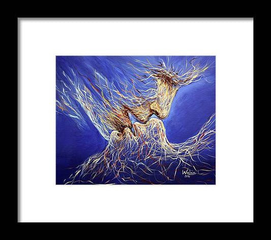 Embrace of Souls 1 - Framed Print