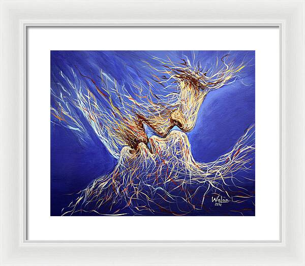 Embrace of Souls 1 - Framed Print