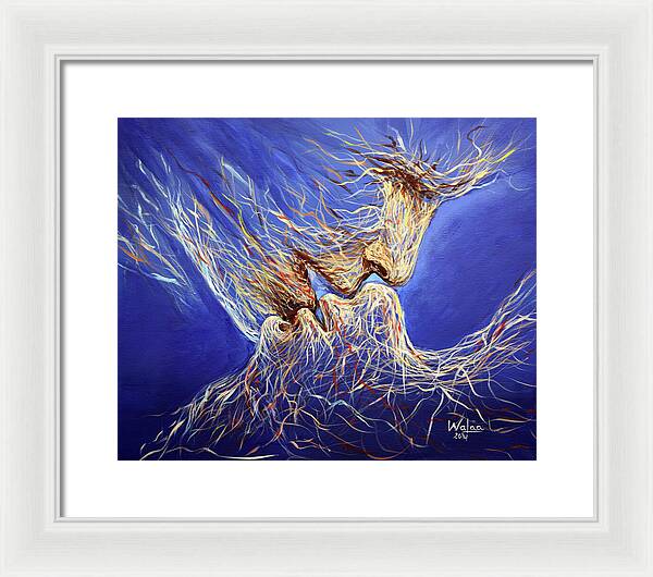 Embrace of Souls 1 - Framed Print