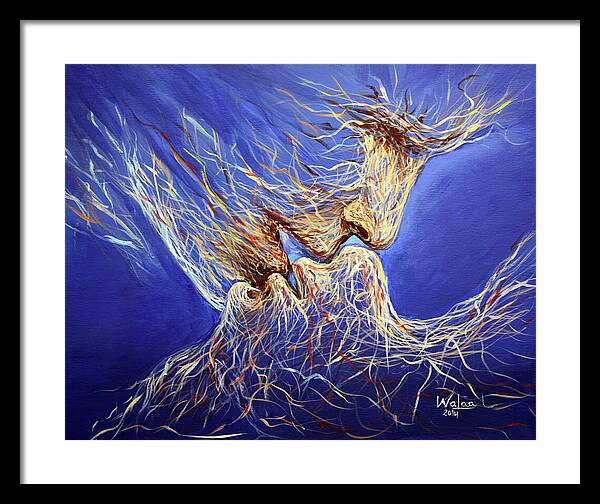 Embrace of Souls 1 - Framed Print