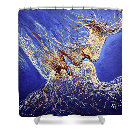 Embrace of Souls 1 - Shower Curtain