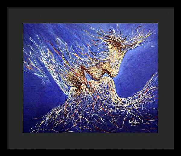 Embrace of Souls 1 - Framed Print