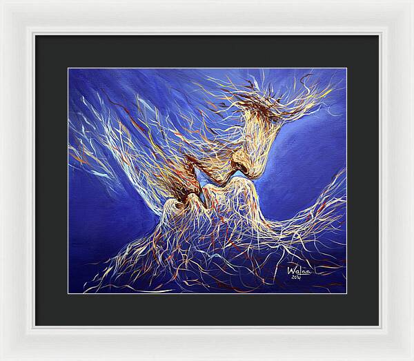 Embrace of Souls 1 - Framed Print