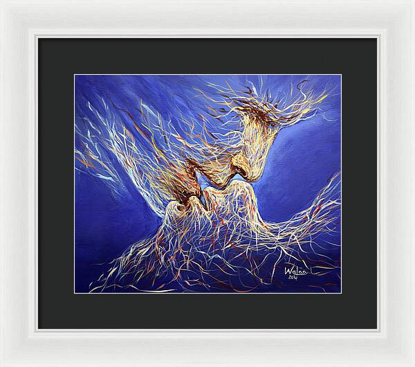 Embrace of Souls 1 - Framed Print