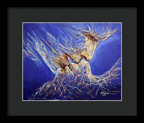 Embrace of Souls 1 - Framed Print