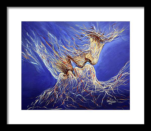 Embrace of Souls 1 - Framed Print